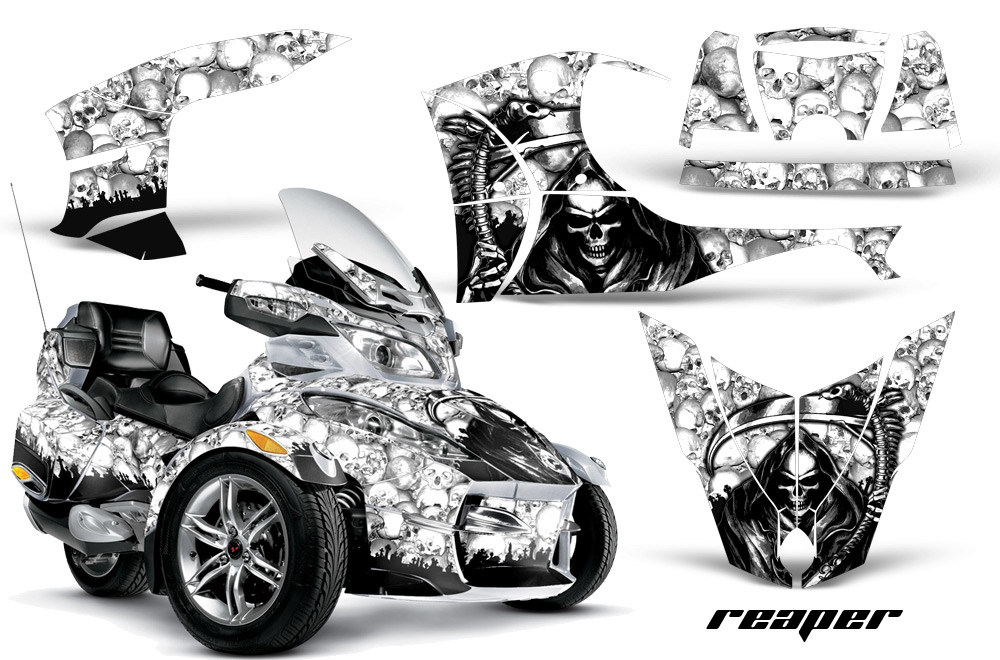 CAN-AM SPYDER RT-S Graphic Kit Reaper W TK